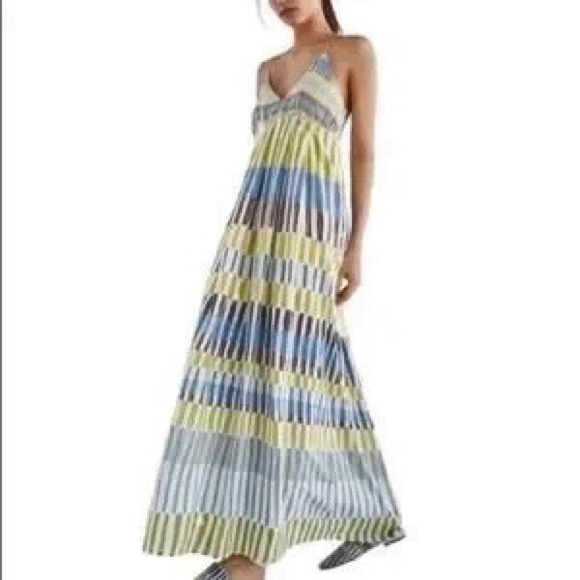 NWT- Mossimo Dutti Halter Maxi Dress - Picture 1 of 9